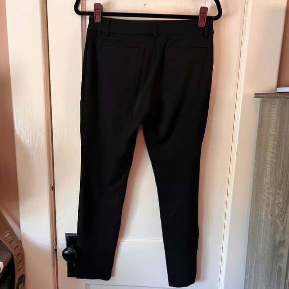 Ladies Karl Lagerfeld Paris Ladies Black Slacks‎ Size 4 - Picture 2 of 5